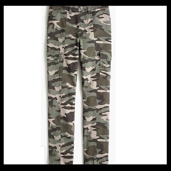 J. Crew Pants - NEW J CREW STRAIGHT CARGO CAMO PANT J. Crew Pants - NEW J CREW STRAIGHT CARGO CAMO PANT